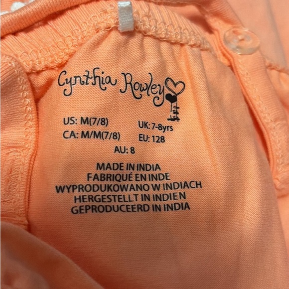 Cynthia Rowley Vibrant Orange Kids' Dress - Picture 2 of 2